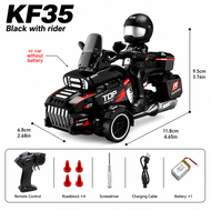 KF35 1:43 Three Wheel-Drive Motorcycle With light 2.4G 3WD High Speed Drift Remote Control Car Mini 