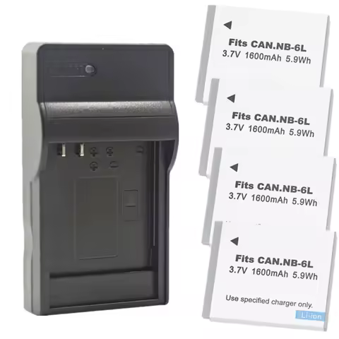 NB-6L NB-6LH NB6L Battery or Charger For Canon PowerShot SX530 HS SX540 HS SX600 SX610 SX700 SX710 H