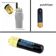 GUADALUPE Antenna VHF/UHF Walkie Talkie SRH805S UV-5R Baofeng BF-888S Radio Dual Band