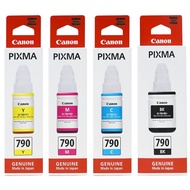 Canon Ink bottle GI-790 Black (130ml) Color (70ml) Refill Canon G Series Ink / Canon GI790 G2010 G30