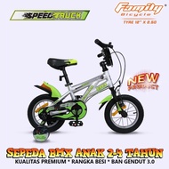 12" Family Speed Truck BMX Sepeda Anak Laki-Laki Usia 2 - 4 Tahun