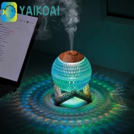 GLENES Colorful Night Light, Safety Protection Creative  Ball Humidifier, Aesthetic Sleek Design Lar