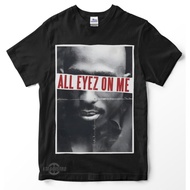 Ran - Kaos TUPAC All eyez on me VOL 2 Poster Premium tshirt 2pac rap tee hiphop