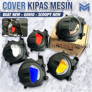 MESIN Honda Engine Fan COVER COVER ORIGINAL MOSCOW Brand Safety COVER/Protector/Fan COVER Motorcycle Accessories Suitable For BEAT GENIO Tojiro PREMIUM GOOD QUALITY