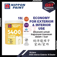 Nippon Paint 18L 5400 Exterior/Interior Wall Sealer Cat Sealer Paint Nippon Sealer Nippon Paint Unde