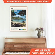 Wall paintings, Oil Paint, Fiji Wall Art, Fiji Poster, Fiji Photo, Fiji Wall Decor, Oceania Poster, 