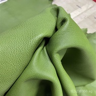 Thick Rough Texture Imitation Soft Drum Fayang1.3-1.5MM New Avocado Sheep Leather Tree Cream Leather