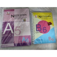 XO Vertical spring notebook A5/B6/A7/B7 A5 notebook A7 notebook B7 notebook