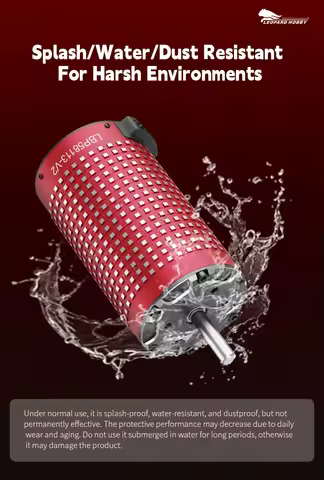 LEOPARD LBP58113 V2 Sensorless Brushless Motor 4 Poles High Torque 530KV 700KV 870KV 1050KV 6-12S fo