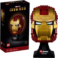LEGO Marvel Avengers Iron Man Helmet 76165; Brick Iron Man-Mask for-Adults to Build and Display, Cre