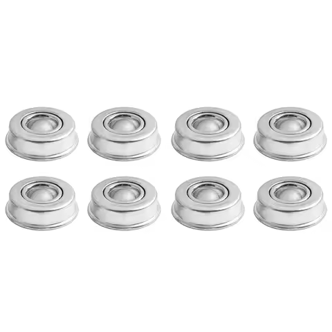 Metal wheel bearings 8 pack 12 7 x 28 6 x 11mm compatible with For Honda lawn mower HR215 HRB536 and