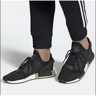 Nmd R1 PK Boost Breathable Running Shoes Black Gold