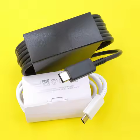 Samsung 45W 5A PD Cable For Galaxy Z TriFold F17 F07 A55 A54 A25 S25 S26 Ultra S9 25W Super Fast Cha