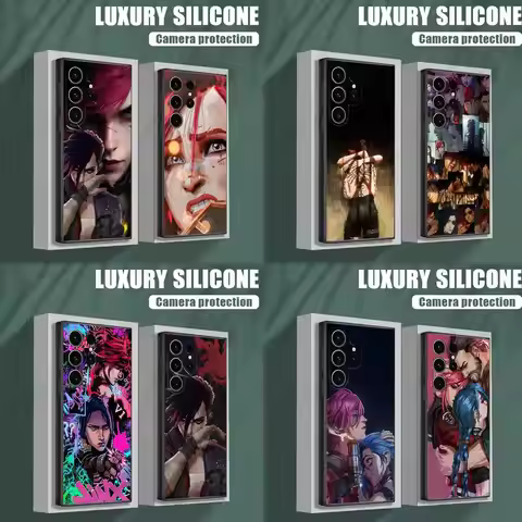Caitlyn Vi CaitVi A-Arcane Phone Case For Samsung S25,S24,S23,S22,S21,S20,S10,Ultra,Plus,Lite,FE,Sof