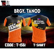 2024 Free Custom Name & Number】Barangay Official Full Sublimation T-shirt 3D T-Shirt Breathable Shor