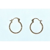 FASHION GOLD HOOP EARRING