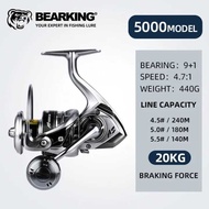 Bearking Assassin (AS) Spinning Reel, a high-performance fishing reel