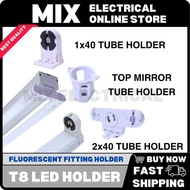 Led Tube Holder (T8 Fluorescent Tube Holder) / T8 Tube Holder / Top Mirror Tube Holder / Double Led 