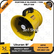 AVAILABLE PORTABLE BLOWER 8" / VENTILATOR / BLOWER 8 INCH / DRUM FAN / EXHAUST FAN 8 INCH BRANCH