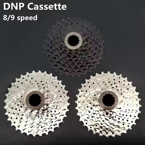 DNP Cassette 8 9 Speed 8s 9s Sprockets Bicycle Flywheel MTB Mountain 11-32/34/36T folding road bike 