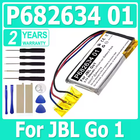 "0" Cycle Replaces 800mAh P682634 01 Battery For JBL Go 1 GO1 BLK FF Bluetooth Audio Speaker Batteri