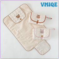 VMIQE Infant foldable diaper changer, waterproof pad, newborn supplies, bedding, mattress, replacement cover PIVBQ