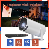 Android 11.0 Portable Projector Ultra HD 1080P LCD Smart Mini Projecter Support 4K Bluetooth 5G WiFi Outdoor Home Theater