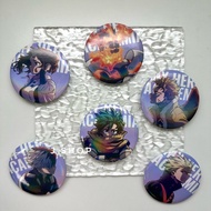 ️ J My Hero Academia 58mm 75mm Badge I Green Valley Bakugou Frozen Boom Ander Wahawks Ochako