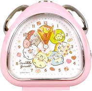 角落小顆伴 - 日本版角落生物鐘 角落小夥伴鬧鐘 (飯糰形鐘 Pink Chocolate Sweet) Sumikko Gurashi 鐘座坐台座檯鐘式鬧鐘 平行進口