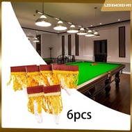 [lzdxwcke2] 6x Pool Table Pocket Replacement Pool Table Accessories for Club Pool Table Net