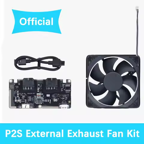 Original For Bambu Lab P2S External Exhaust Fan Kit For Bamboo P2S 3D Printer Official Accessory