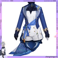 Fontaine Furina Focalors Cosplay Costume Genshin Furina Costume Impact Furina Cosplay Costume Dress 