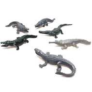 6 pcs mini crocodile toys buaya set mainan