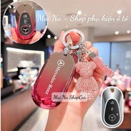 Newest 2024 Mercedes Benz C GLC class S class E class GLS key cover and key cover<New Form>- TPU Omb