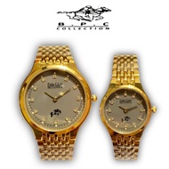 【Couple Watch】Original Polo Club Britannia Luxury Fashion Design Couple Watch Stainless Steel with 1