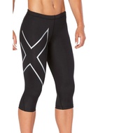 Women's 2XU Run Mid-Rise Compression 3/4 Tights