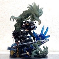 🔥BIG OFFER🔥30CM NARUTO UCHIHA MADARA SENJU HASHIRAMA FIGHTING MODE COPY RESIN FIGURE STATUE MODEL 火影