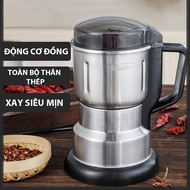Multi-purpose grinder for dry grains, cereals, spices. 6-blade grinder - Extremely fast pepper grind