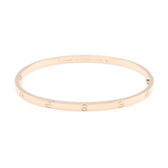 【二手】卡地亞 Love 手鐲 SM 碼（17 厘米）K18PG（玫瑰金）- 女士 Love 手鐲 SM 碼 - 二手