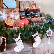 【Macrame DIY材料包】北歐風 聖誕樹掛飾 I 掛旗 節慶限定優惠