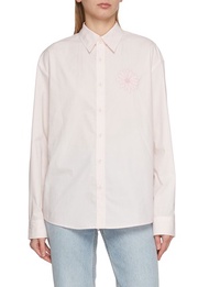 MARDI MERCREDI EMBROIDERED COTTON SHIRT