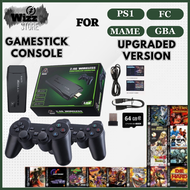 [Free Shipping] 4K HD Game Stick PS1 GBA Video Game Console 2.4G Double Wireless Controller Joystick Classic Retro TV Game Console 10000 Games Wireless Portable 10k Games HDMI Gamestick 2 Player TV Gaming Set Gamebox Gift idea 街机