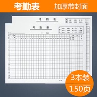 3-Pack Time Attendance Table Time Attendance Table Afternoon Company Employee Note Work Table Overti