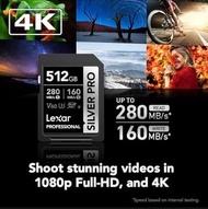 Lexar® Professional SILVER PRO SDXC™ UHS-II Card 64GB/128GB/256GB/512GB #全新行貨 #不議價 HK$100