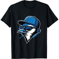 Men's cotton T-shirt Blue Jays Retro T-Shirt High quality cotton short sleeves in stock