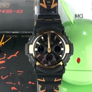 Gundam 40th Anniversary x G-Shock Collaboration in China GAW-100G-1APRGD RX-0 Unicorn Gundam 02 Bans