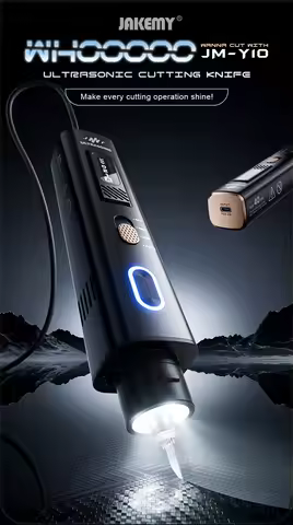 40KHz 30W JM-Y10 Portable Handheld electric grinder Ultrasonic Knife cutter Cutting 3D Printed Model