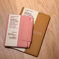 Japanese Style New Minimalist A7 Schedule Planner Student Monthly and Weekly Check-in Notebook Noteb