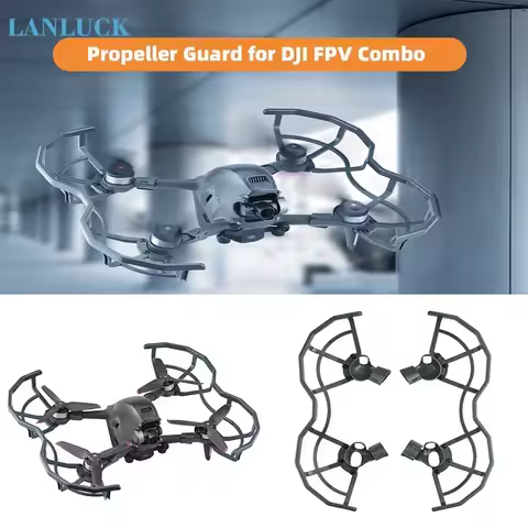 Protective Cage Cover For DJI FPV Combo Protector Propeller Guard Drone Quick Release Props Protecti