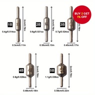 New JSFUN 25pcs Raft Fishing Weights - Lead Split Sinker Tackle Set with Line Protectors